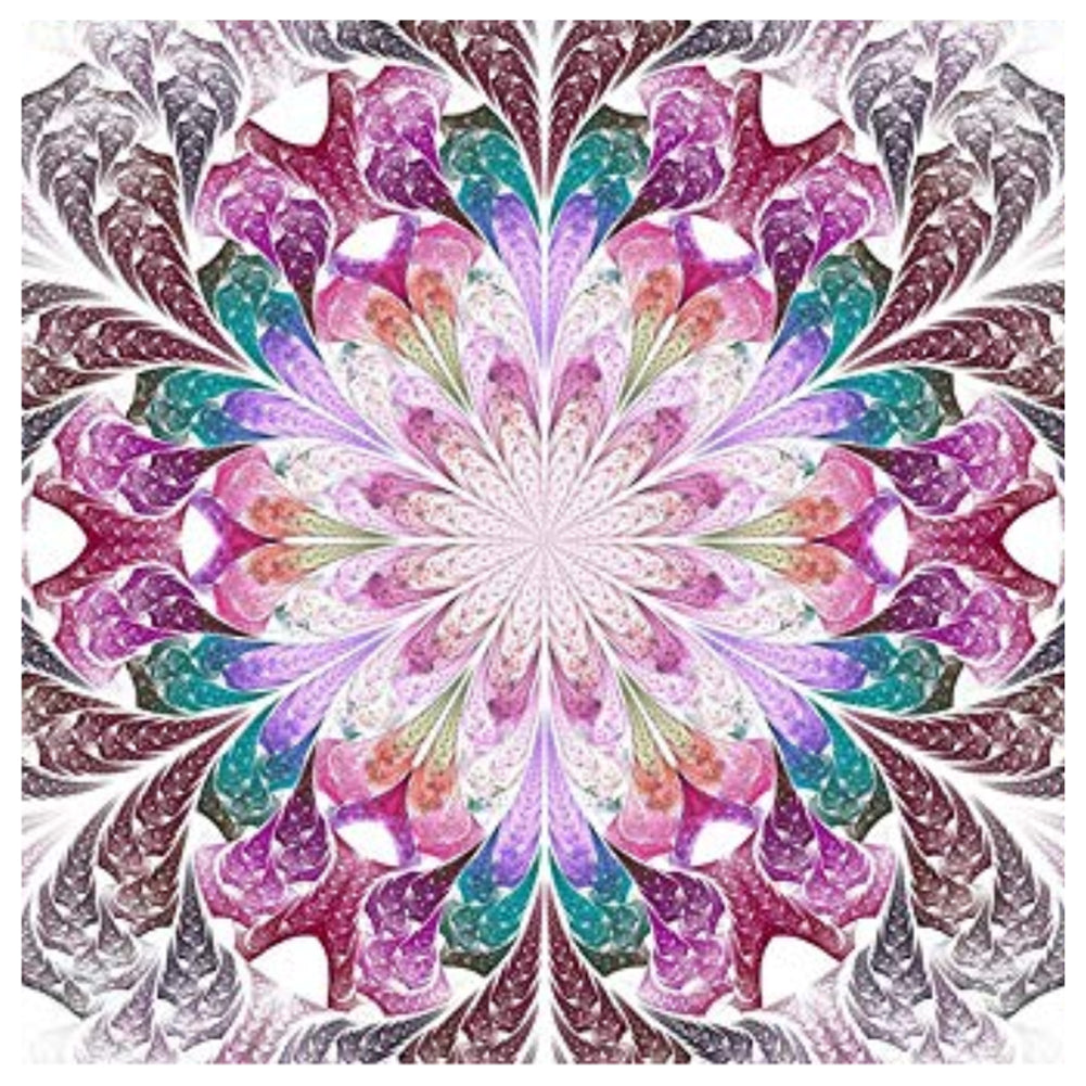 Flowers - Full Round Drill Diamond Painting 30*30CM