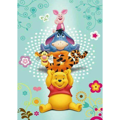 Cartoon Bear - Full Round Drill Diamond Painting 30*40CM