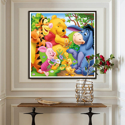 Bear - Full Round Drill Diamond Painting 30*30CM