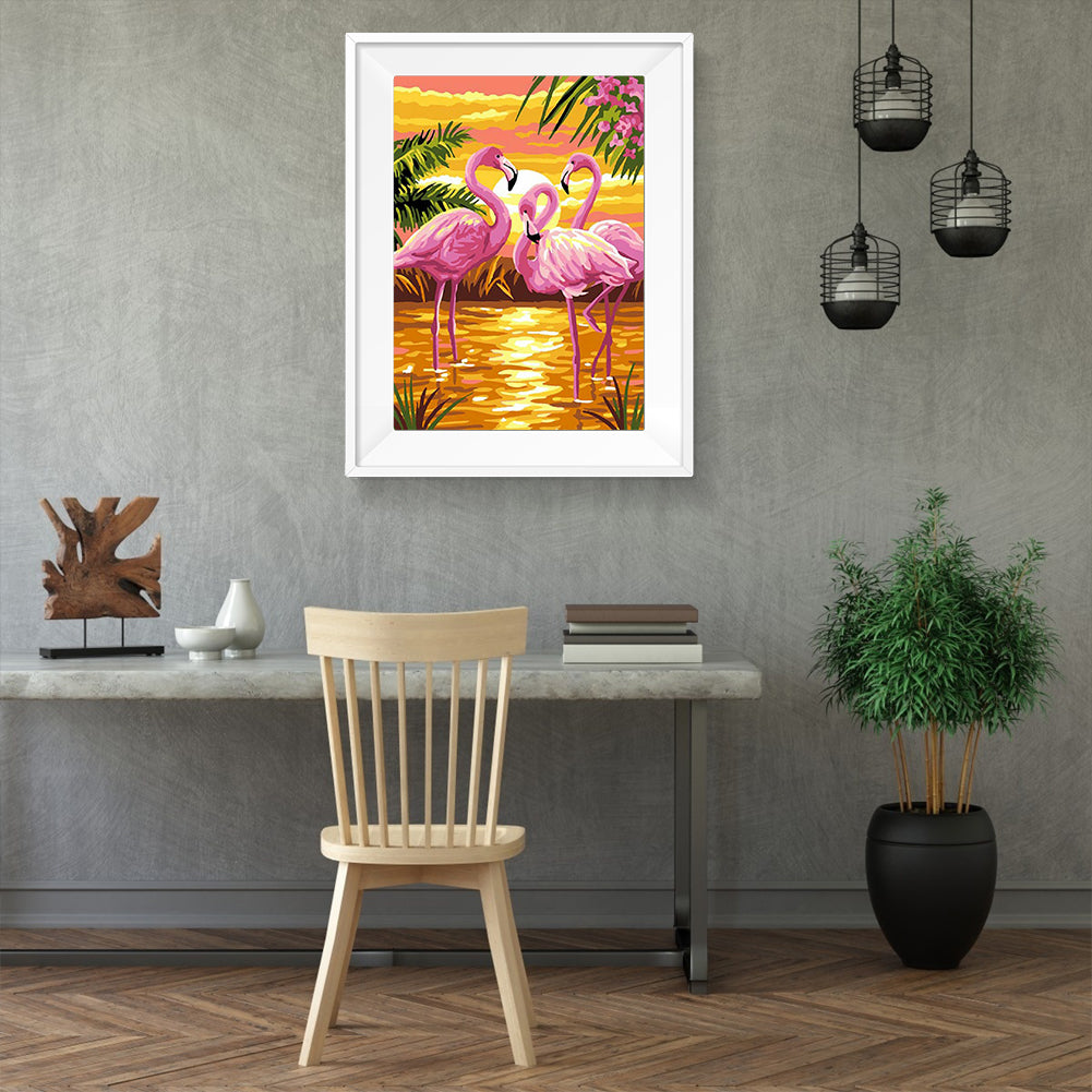 Bird - Full Round Drill Diamond Painting 30*40CM