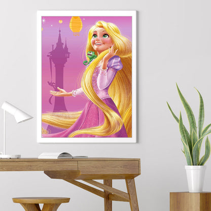 Rapunzel - Full Round Drill Diamond Painting 30*40CM