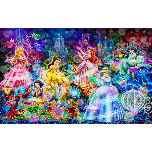 Cartoon Princess - Full Round Drill Diamond Painting 40*60CM