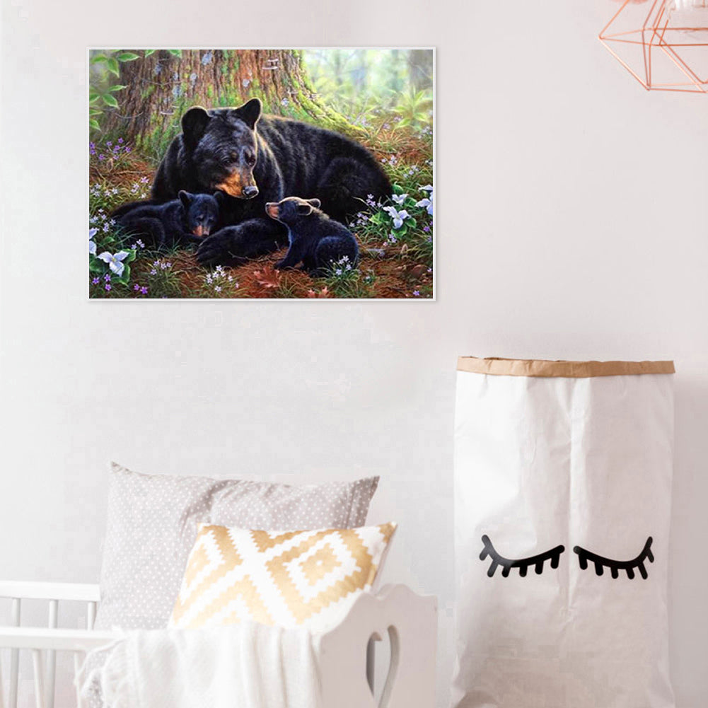 Dog - Full Round Drill Diamond Painting 30*40CM