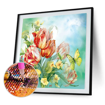 Word - Full Round Drill Diamond Painting 30*30CM