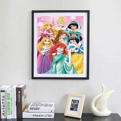 Seven Princess - Full Round Drill Diamond Painting 30*40CM