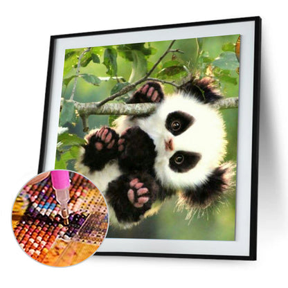 Lovely Panda - Special Shaped Drill Diamond Painting 30*30CM