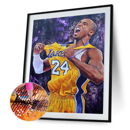 Basketball Athlete - Full Round Drill Diamond Painting 40*30CM