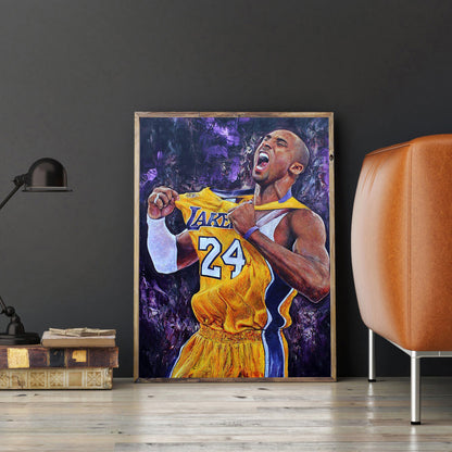 Basketball Athlete - Full Round Drill Diamond Painting 40*30CM