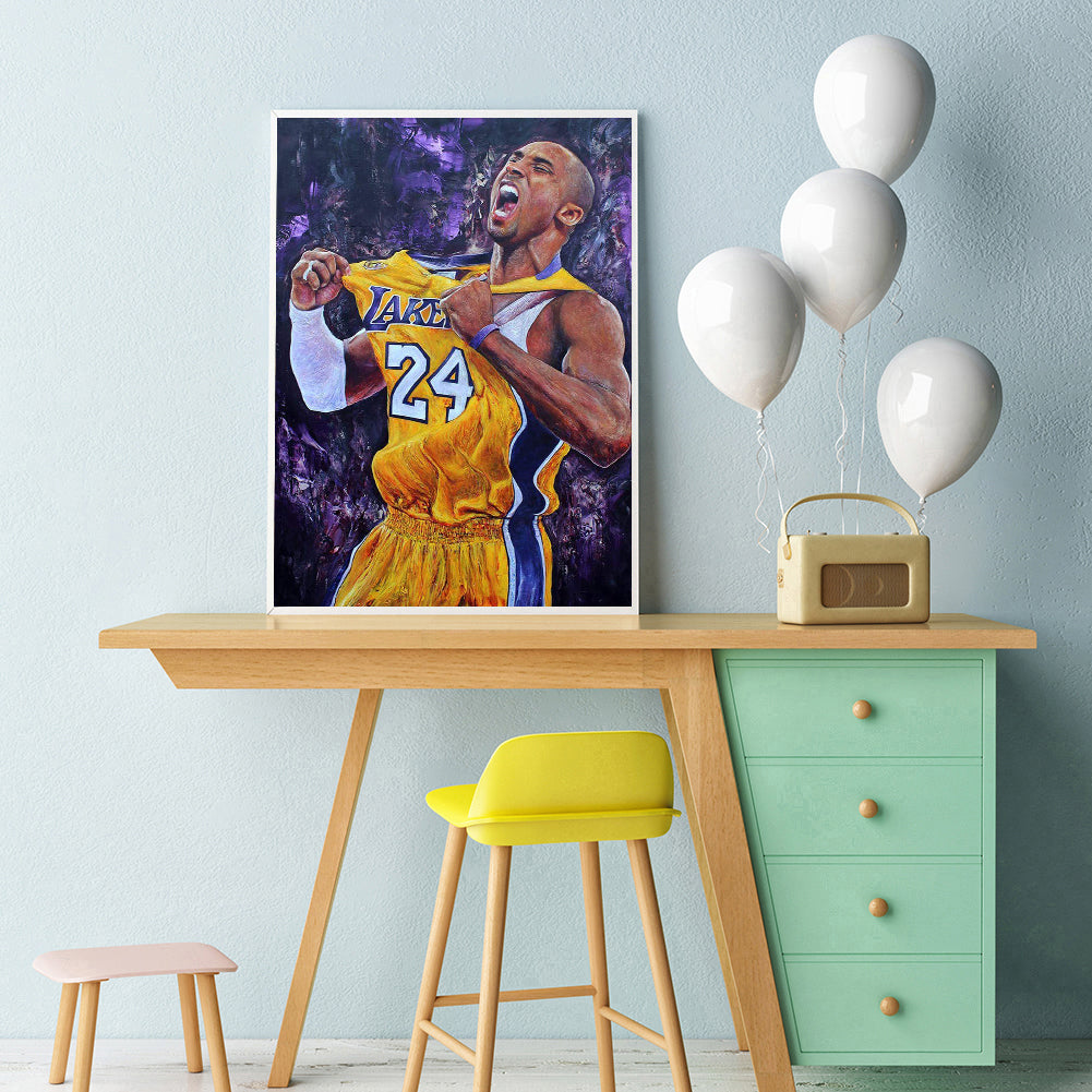 Basketball Athlete - Full Round Drill Diamond Painting 40*30CM