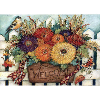 Flower Board - Full Round Drill Diamond Painting 40*30CM