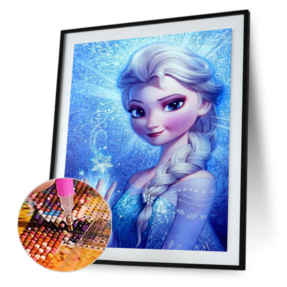 Ice Princess - Full Round Drill Diamond Painting 30*40CM