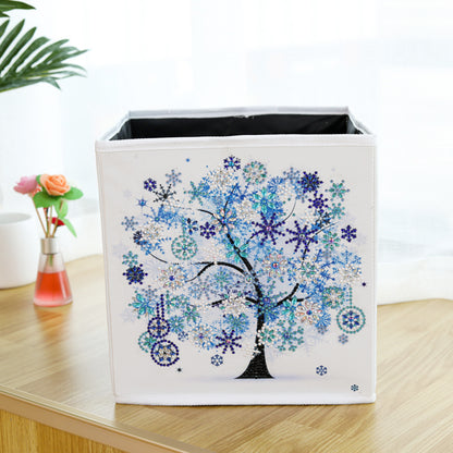 DIY Diamond Painting Folding Storage Container Box Desktop Toys Organizers