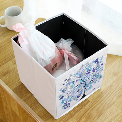 DIY Diamond Painting Folding Storage Container Box Desktop Toys Organizers