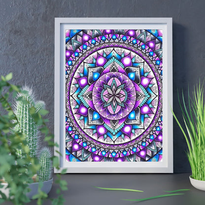 Datura - Full Round Drill Diamond Painting 30*35CM