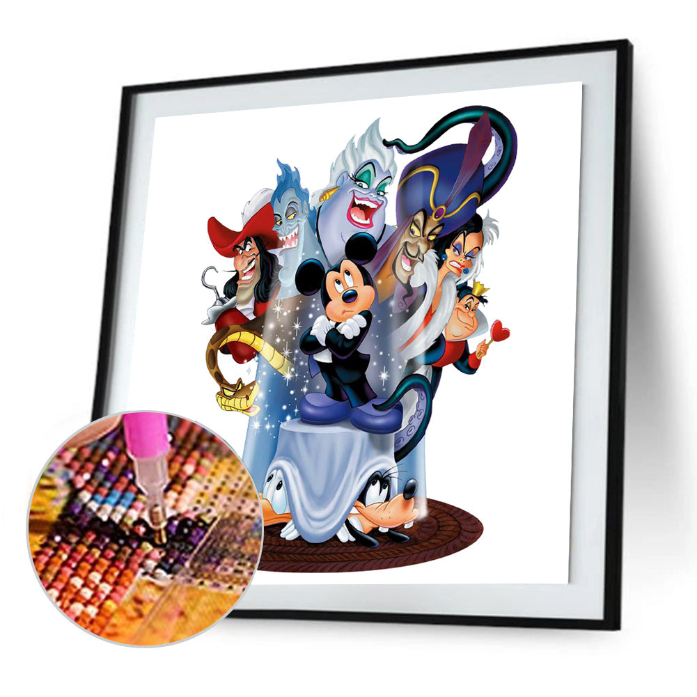 Cartoon Character - Full Round Drill Diamond Painting 30*30CM