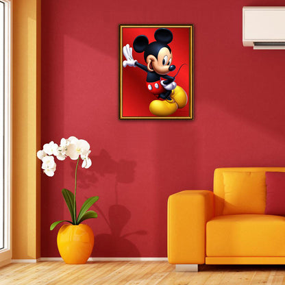 Mouse - Full Round Drill Diamond Painting 30*40CM