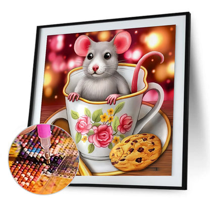 Mouse - Full Round Drill Diamond Painting 30*30CM