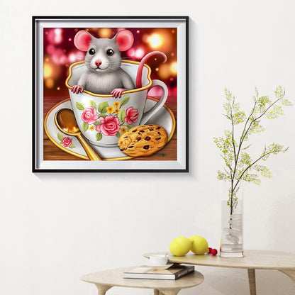 Mouse - Full Round Drill Diamond Painting 30*30CM