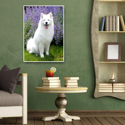 Dog - Full Round Drill Diamond Painting 30*40CM