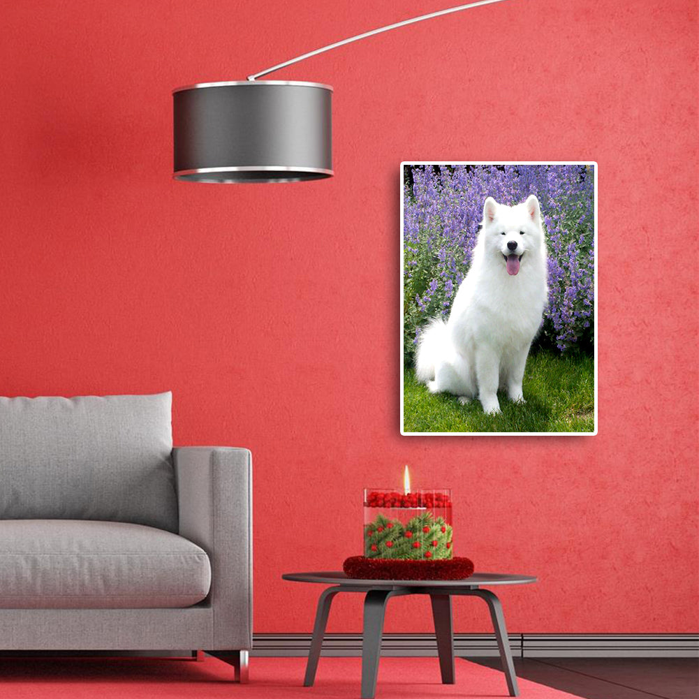 Dog - Full Round Drill Diamond Painting 30*40CM