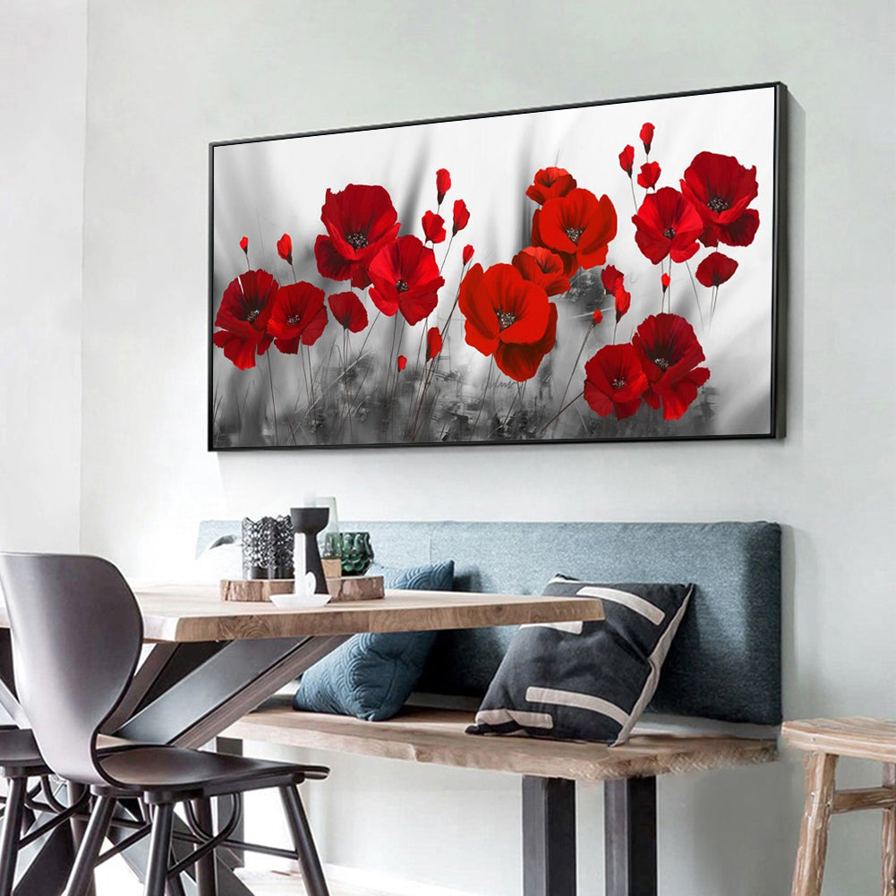 Flower - Full Round Drill Diamond Painting 100*50CM