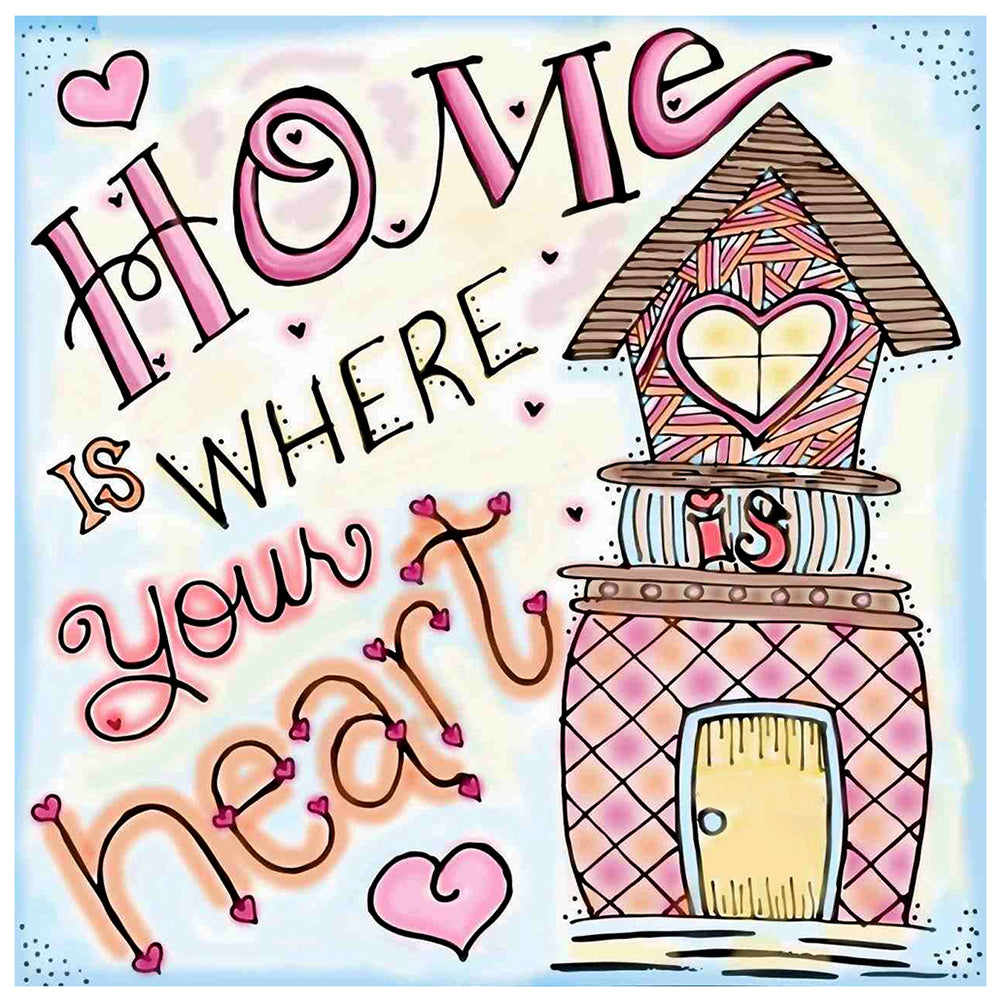 Home - Full Round Drill Diamond Painting 30*30CM