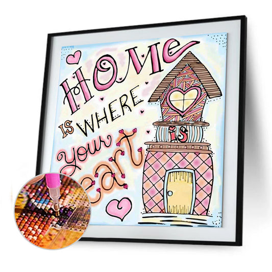 Home - Full Round Drill Diamond Painting 30*30CM