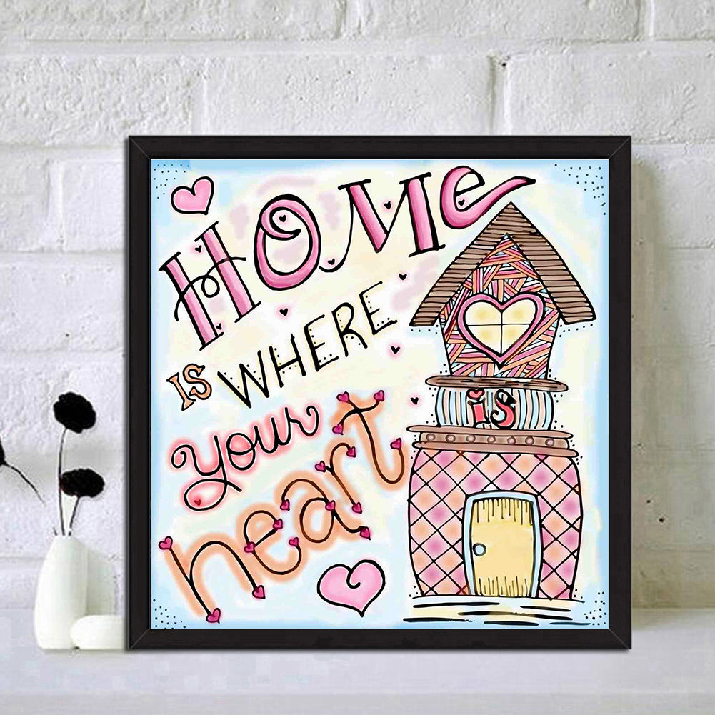 Home - Full Round Drill Diamond Painting 30*30CM