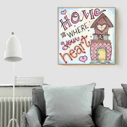 Home - Full Round Drill Diamond Painting 30*30CM