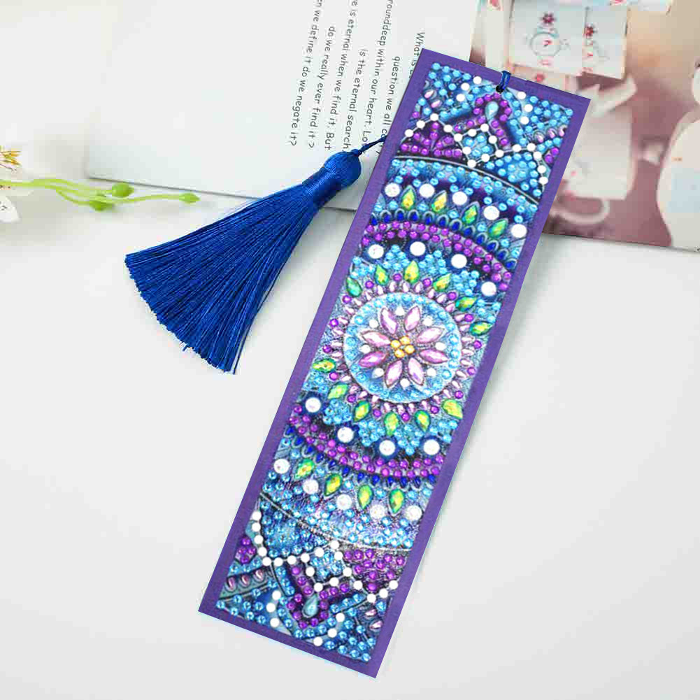 DIY Special Shaped Diamond Painting Bookmark Embroidery Tassel Bookmarks