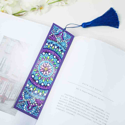 DIY Special Shaped Diamond Painting Bookmark Embroidery Tassel Bookmarks