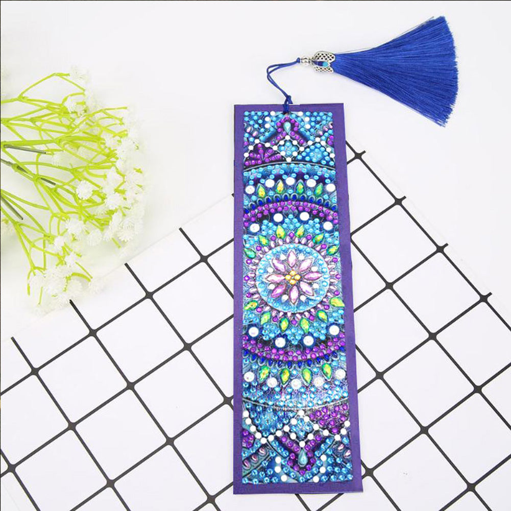 DIY Special Shaped Diamond Painting Bookmark Embroidery Tassel Bookmarks