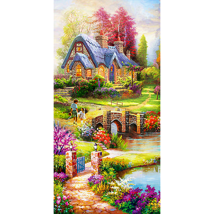 Country - Full Round Drill Diamond Painting 45*85CM