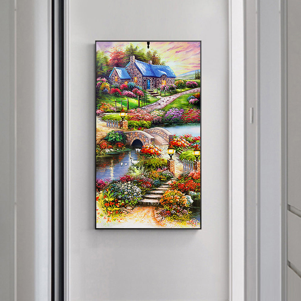 Countryside Stitich - Special Shaped Drill Diamond Painting 45*85CM