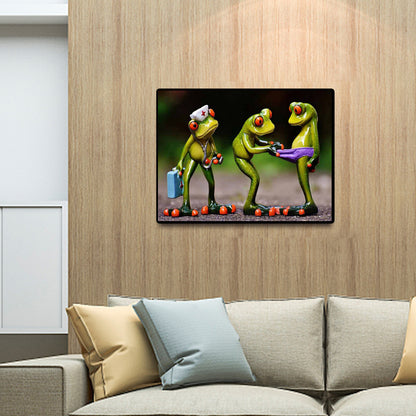 Frog - Full Round Drill Diamond Painting 30*40CM