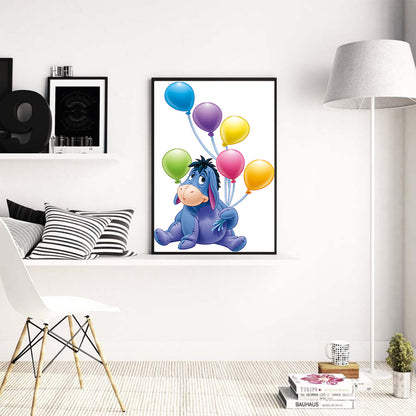 Balloon Donkey - Full Round Drill Diamond Painting 30*40CM