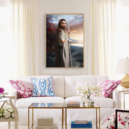 Jesus - Full Round Drill Diamond Painting 30*40CM