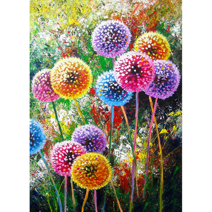 Dandelion - Full Square Drill Diamond Painting 40*50CM