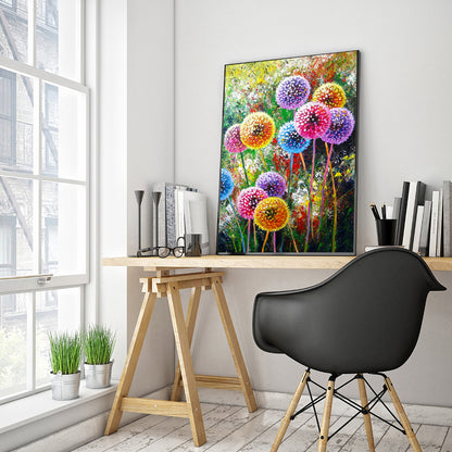 Dandelion - Full Square Drill Diamond Painting 40*50CM