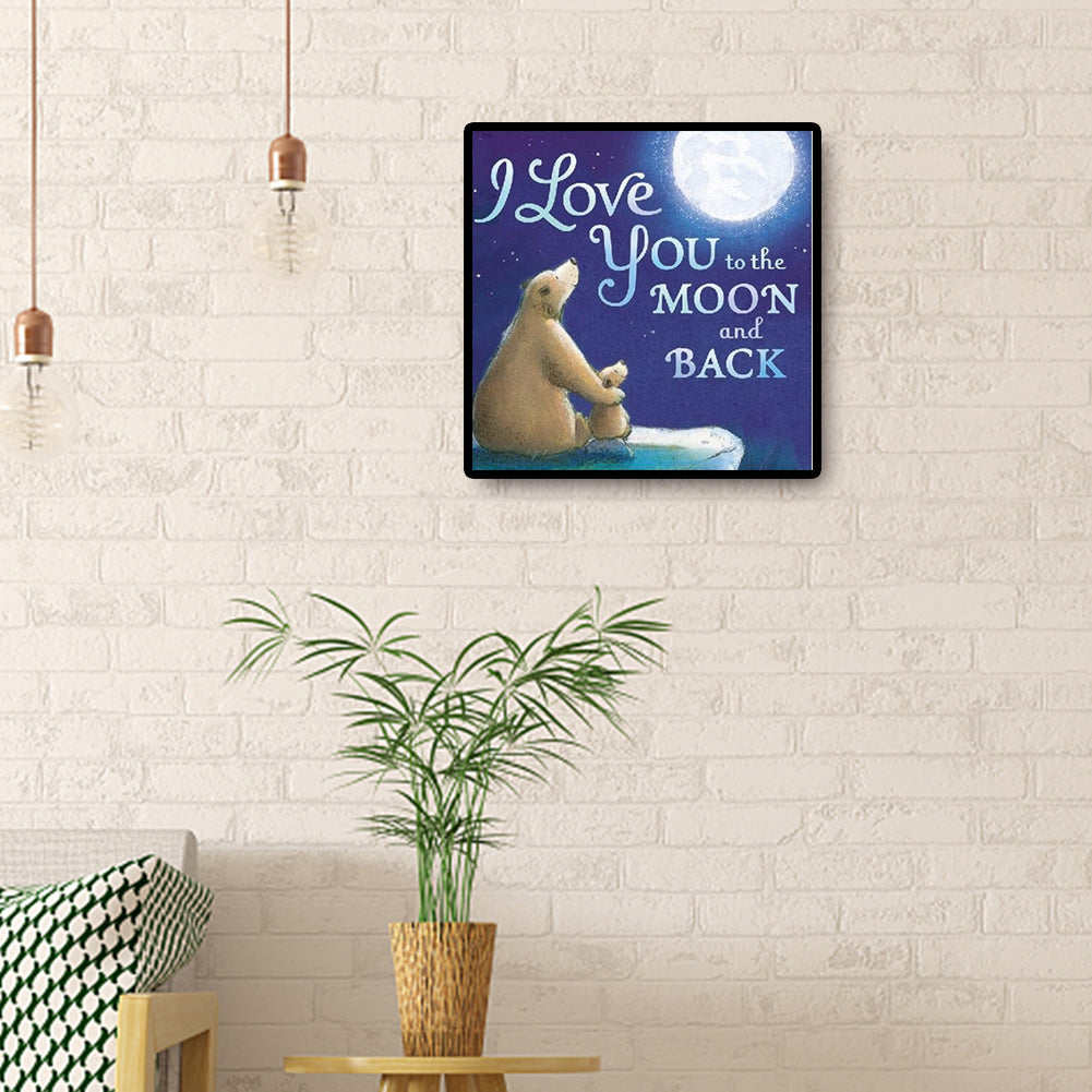 Word - Full Round Drill Diamond Painting 30*30CM