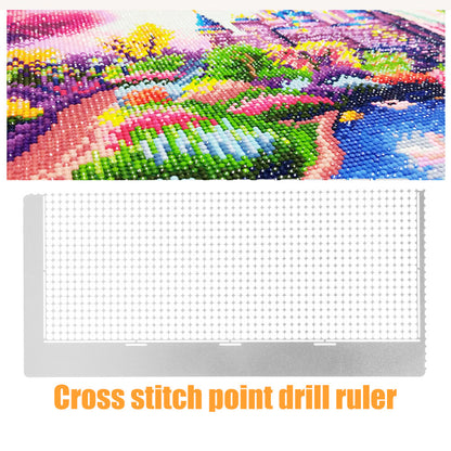 Diamond Painting Net Ruler Point Drill Ruler DIY Needlework Accessory (140)