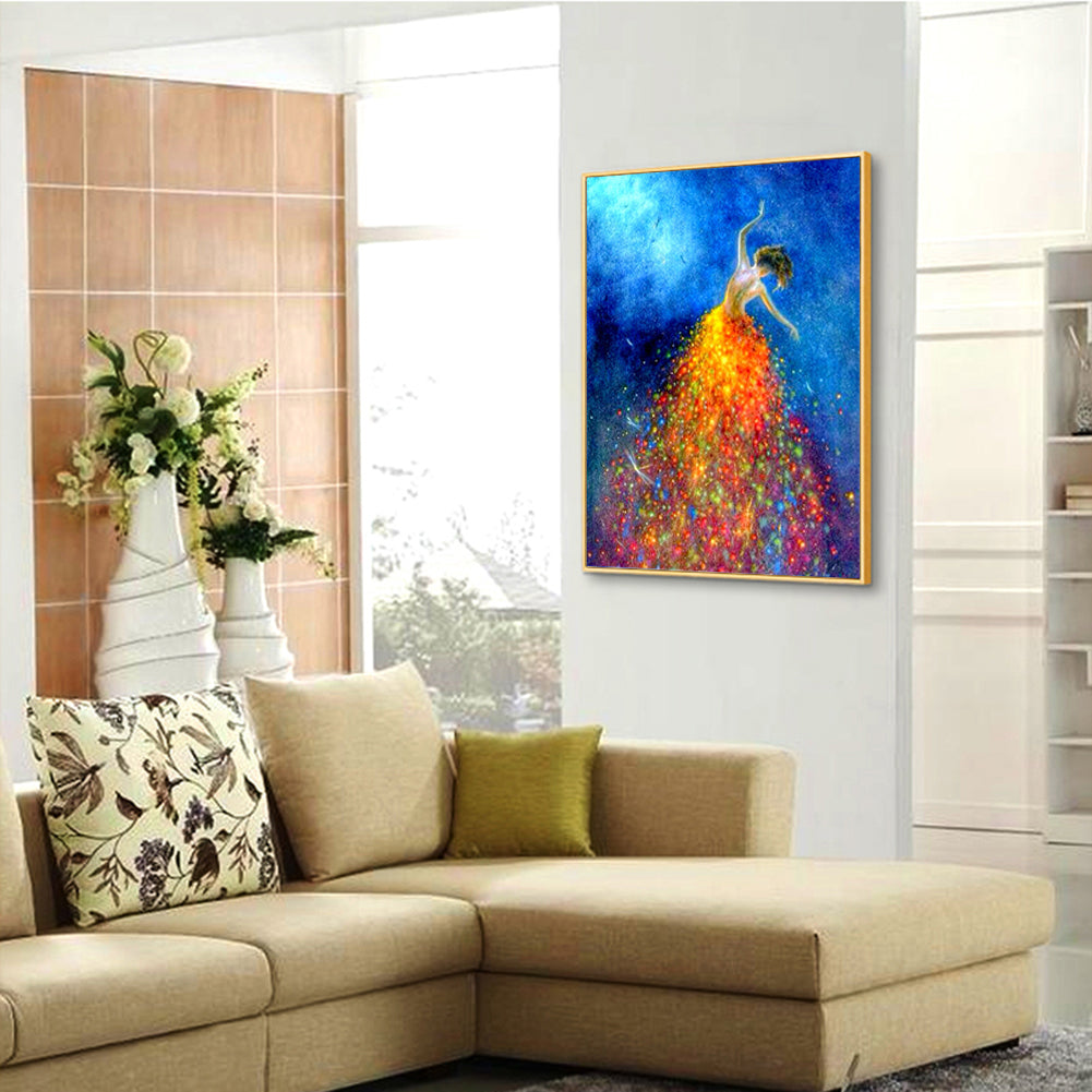 Dancing Women - Full Square Drill Diamond Painting 40*50CM