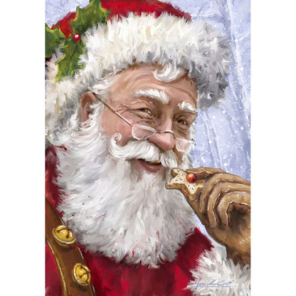 Santa Claus - Full Round Drill Diamond Painting 30*40CM