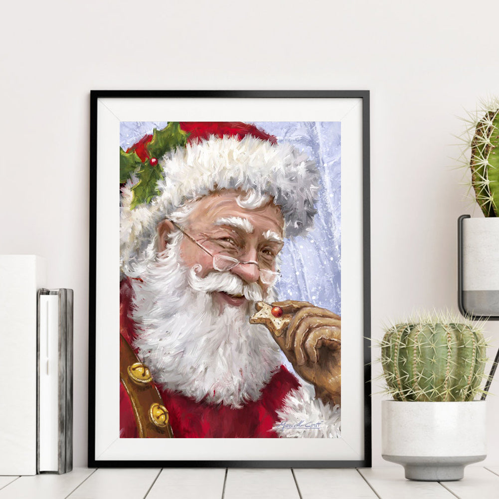 Santa Claus - Full Round Drill Diamond Painting 30*40CM