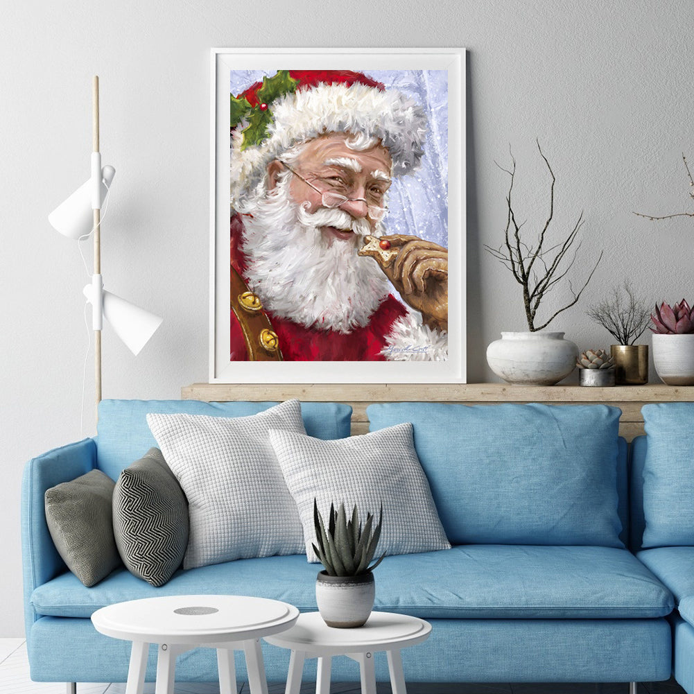 Santa Claus - Full Round Drill Diamond Painting 30*40CM