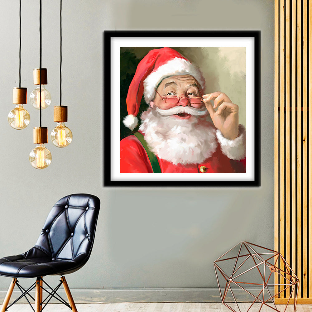 Christmas - Full Round Drill Diamond Painting 30*30CM