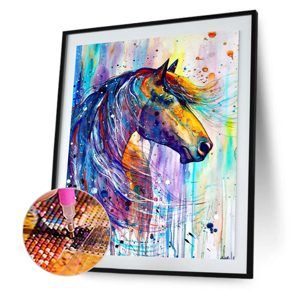 ed Horse - Full Square Drill Diamond Painting 40*50CM