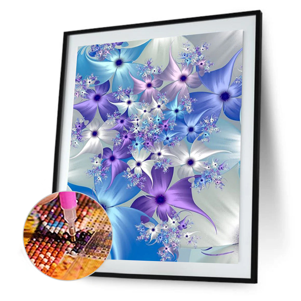 Flower - Full Square Drill Diamond Painting 40*50CM