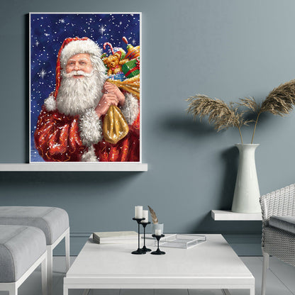 Santa Claus - Full Round Drill Diamond Painting 30*40CM