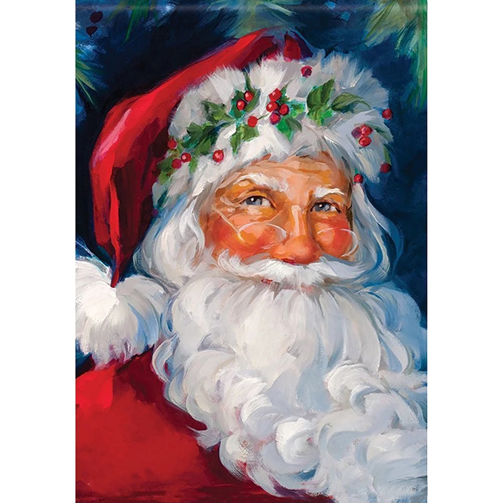 Santa Claus - Full Round Drill Diamond Painting 30*40CM